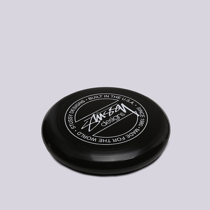 Летающая тарелка Stussy Flying Disc Frisbee (138651-black)  - цена, описание, фото 1
